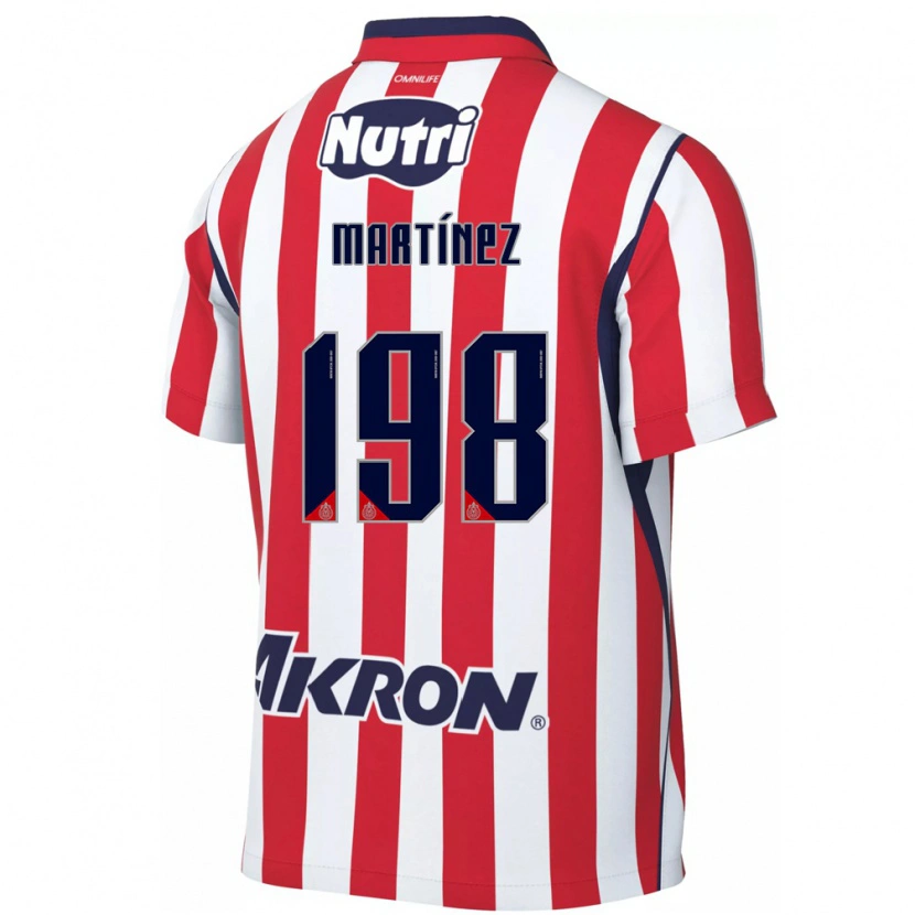 Danxen Herren Andrew Martínez #198 Rot Weiß Heimtrikot Trikot 2026/27 T-Shirt