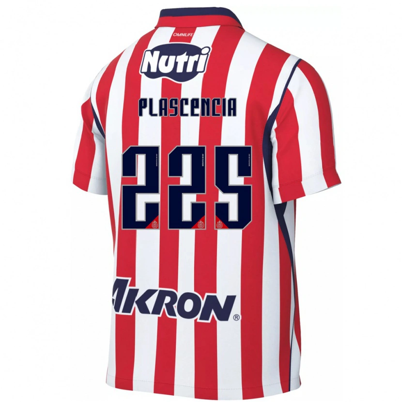 Danxen Herren Osvaldo Plascencia #225 Rot Weiß Heimtrikot Trikot 2026/27 T-Shirt