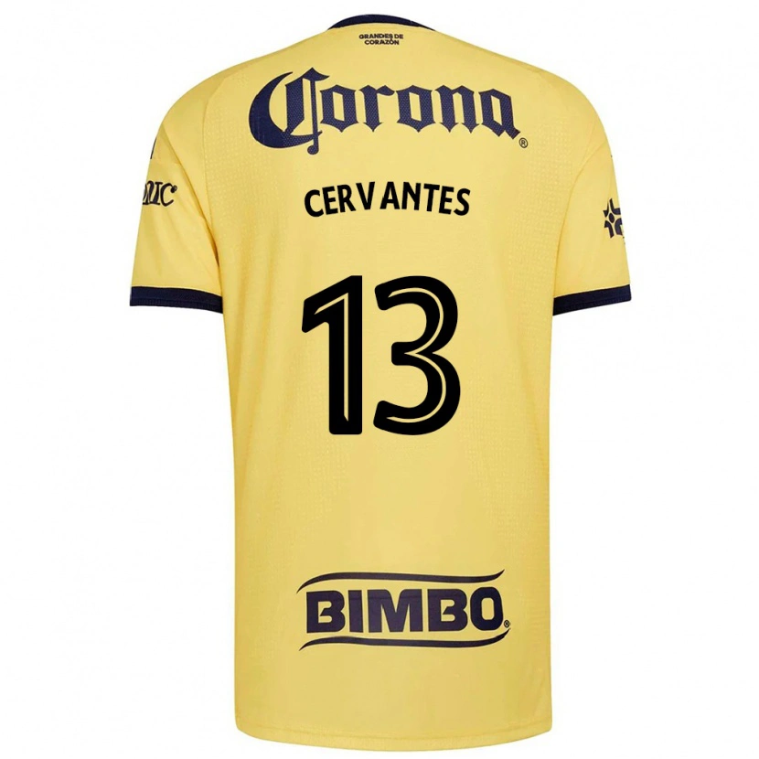 Danxen Herren Alan Cervantes #13 Gelb Rot Schwarz Heimtrikot Trikot 2026/27 T-Shirt