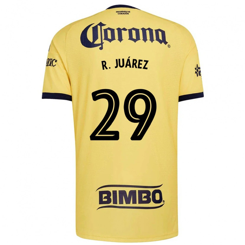Danxen Herren Ramón Juárez #29 Gelb Rot Schwarz Heimtrikot Trikot 2026/27 T-Shirt