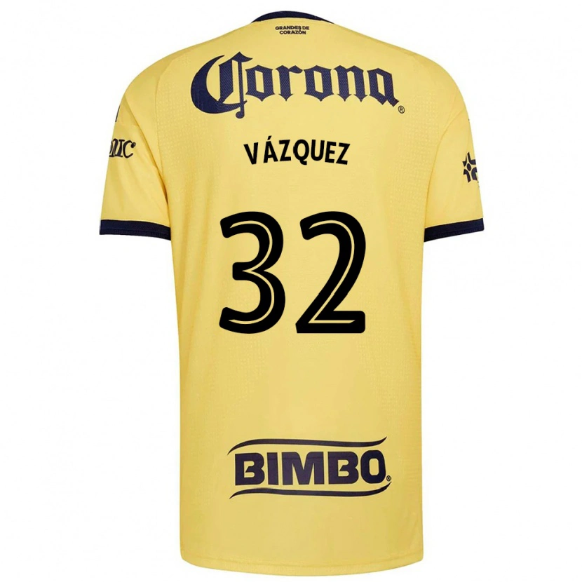 Danxen Herren Miguel Vázquez #32 Gelb Rot Schwarz Heimtrikot Trikot 2026/27 T-Shirt