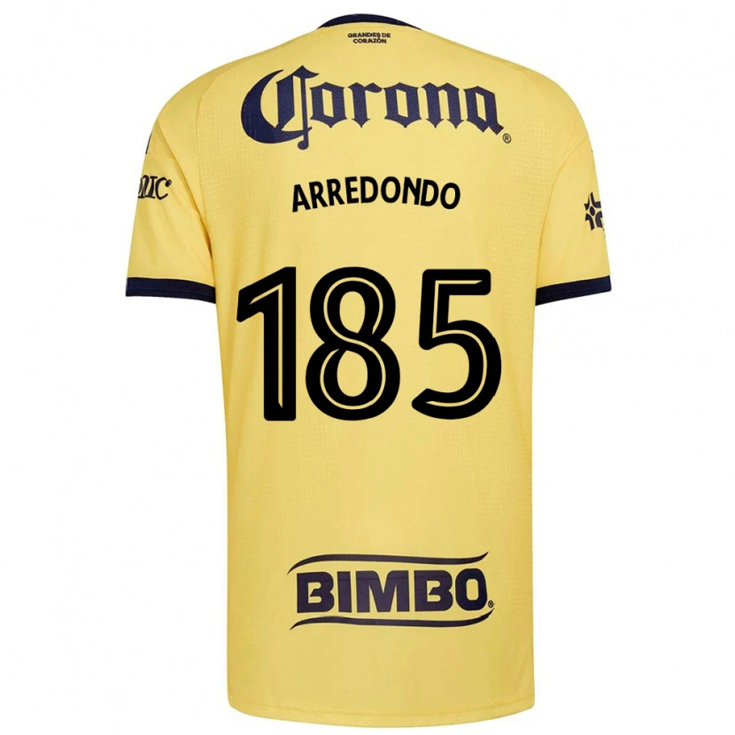 Danxen Herren Aarón Arredondo #185 Gelb Rot Schwarz Heimtrikot Trikot 2026/27 T-Shirt