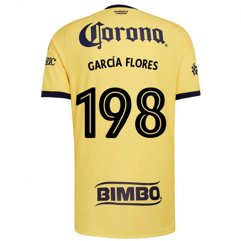 Danxen Herren Francisco García Flores #198 Gelb Rot Schwarz Heimtrikot Trikot 2026/27 T-Shirt