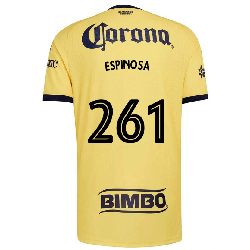 Danxen Herren Diego Espinosa #261 Gelb Rot Schwarz Heimtrikot Trikot 2026/27 T-Shirt