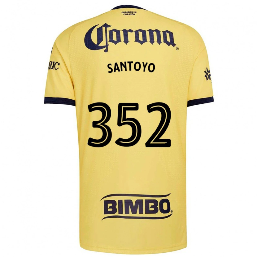 Danxen Herren Julio Santoyo #352 Gelb Rot Schwarz Heimtrikot Trikot 2026/27 T-Shirt