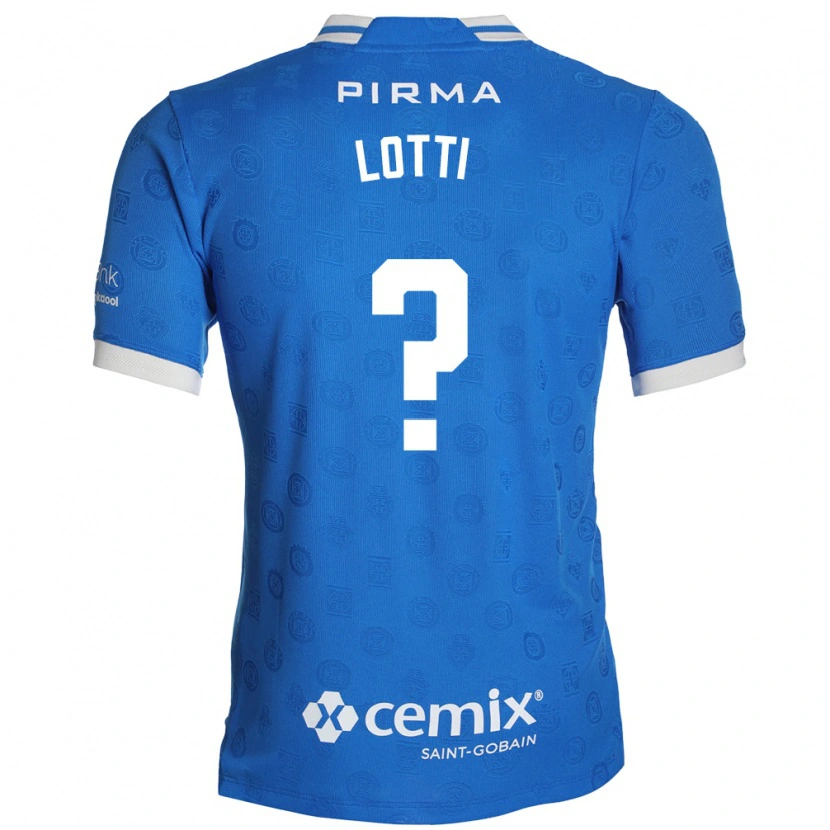 Danxen Herren Augusto Lotti #0 Blau Weiß Rot Heimtrikot Trikot 2026/27 T-Shirt