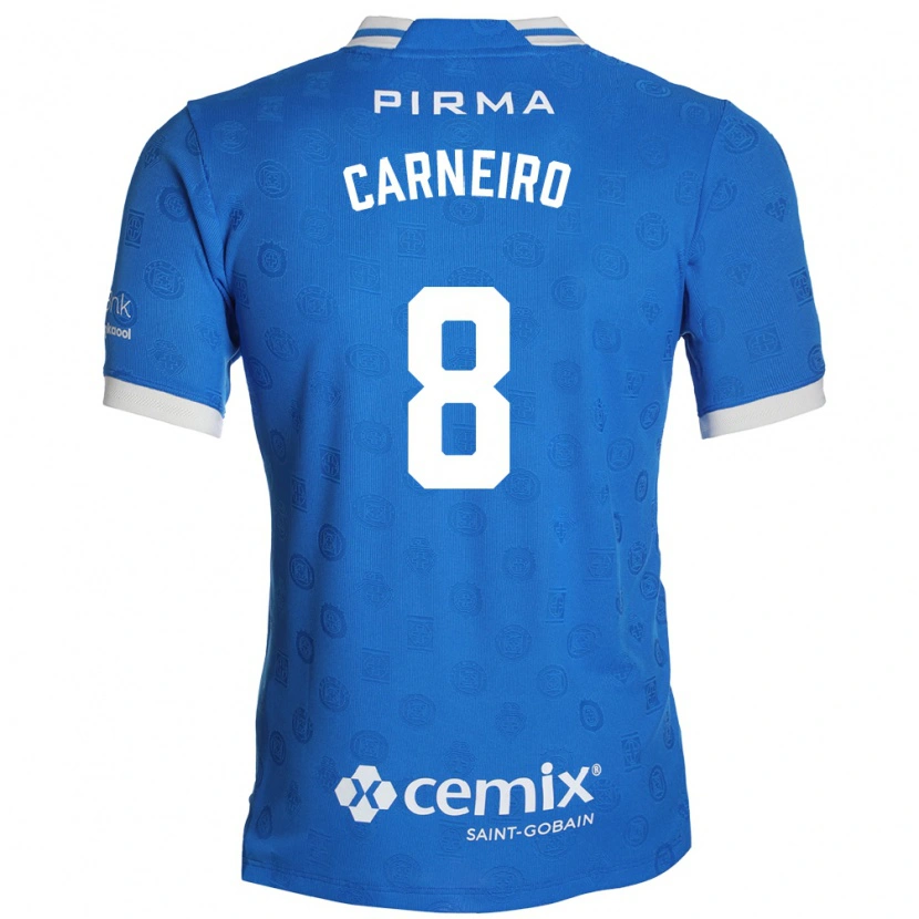 Danxen Herren Gonzalo Carneiro #8 Blau Weiß Rot Heimtrikot Trikot 2026/27 T-Shirt