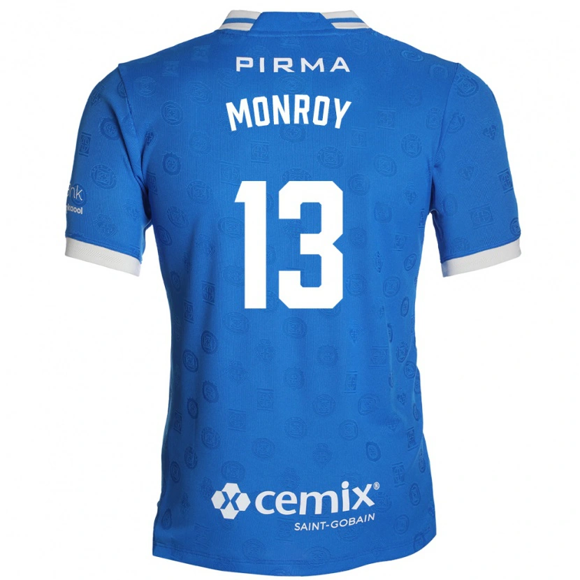 Danxen Herren Daniela Monroy #13 Blau Weiß Rot Heimtrikot Trikot 2026/27 T-Shirt