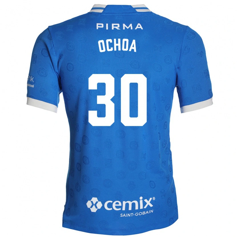 Danxen Herren Emmanuel Ochoa #30 Blau Weiß Rot Heimtrikot Trikot 2026/27 T-Shirt