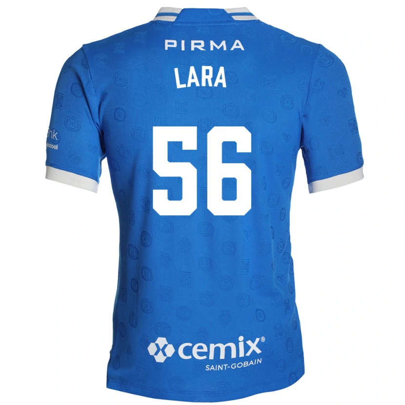 Danxen Herren Jesús Lara #56 Blau Weiß Rot Heimtrikot Trikot 2026/27 T-Shirt