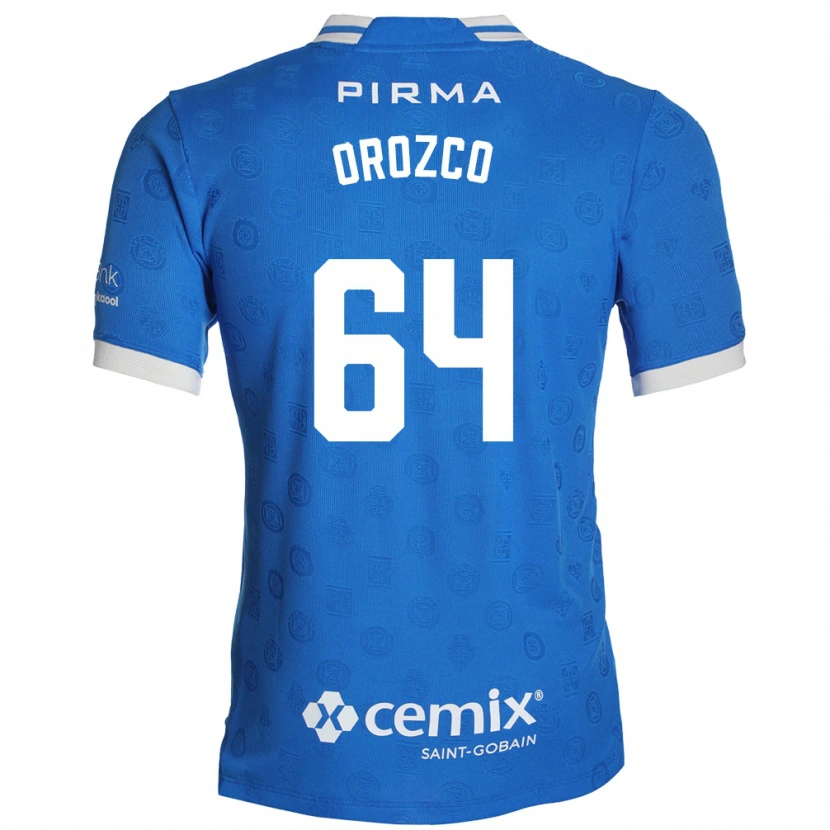 Danxen Herren Fabrizzio Orozco #64 Blau Weiß Rot Heimtrikot Trikot 2026/27 T-Shirt