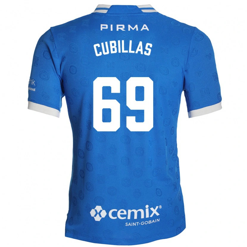 Danxen Herren Andre Cubillas #69 Blau Weiß Rot Heimtrikot Trikot 2026/27 T-Shirt
