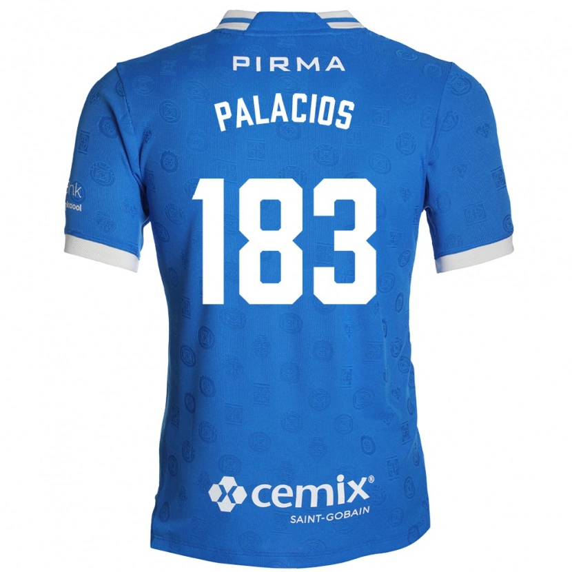 Danxen Herren Kelvin Palacios #183 Blau Weiß Rot Heimtrikot Trikot 2026/27 T-Shirt