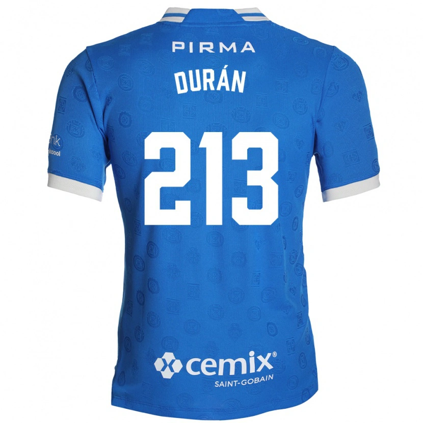 Danxen Herren Jeyson Durán #213 Blau Weiß Rot Heimtrikot Trikot 2026/27 T-Shirt