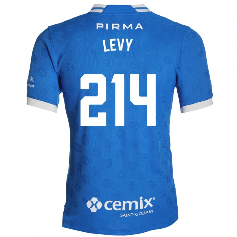 Danxen Herren Mateo Levy #214 Blau Weiß Rot Heimtrikot Trikot 2026/27 T-Shirt