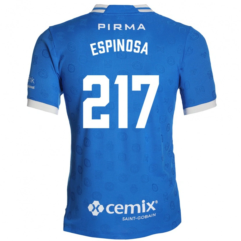 Danxen Herren Samuel Espinosa #217 Blau Weiß Rot Heimtrikot Trikot 2026/27 T-Shirt