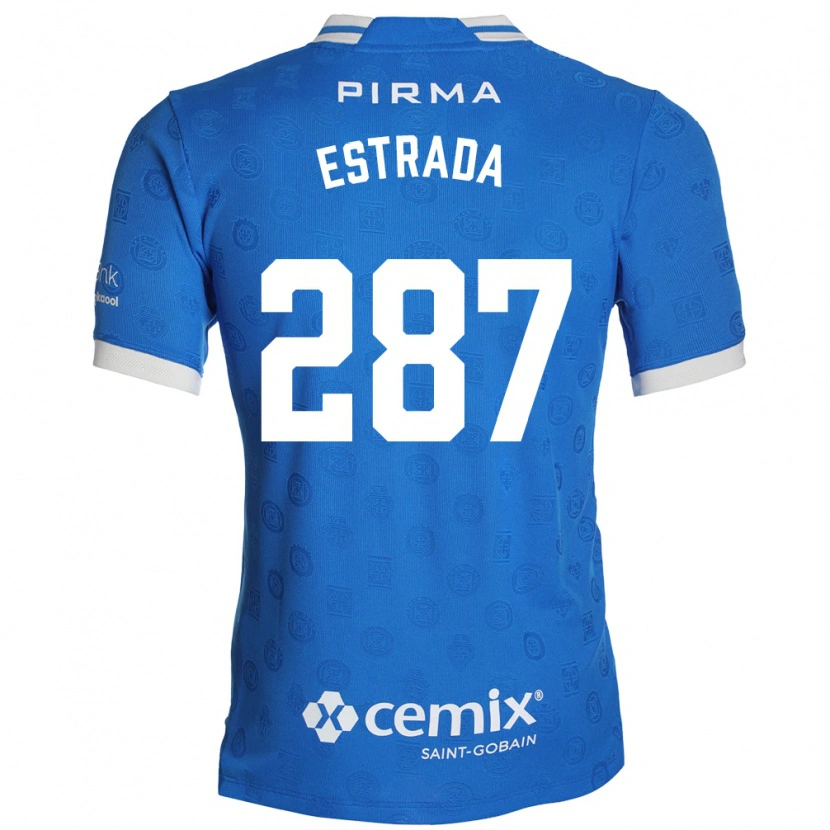 Danxen Herren Hernán Estrada #287 Blau Weiß Rot Heimtrikot Trikot 2026/27 T-Shirt