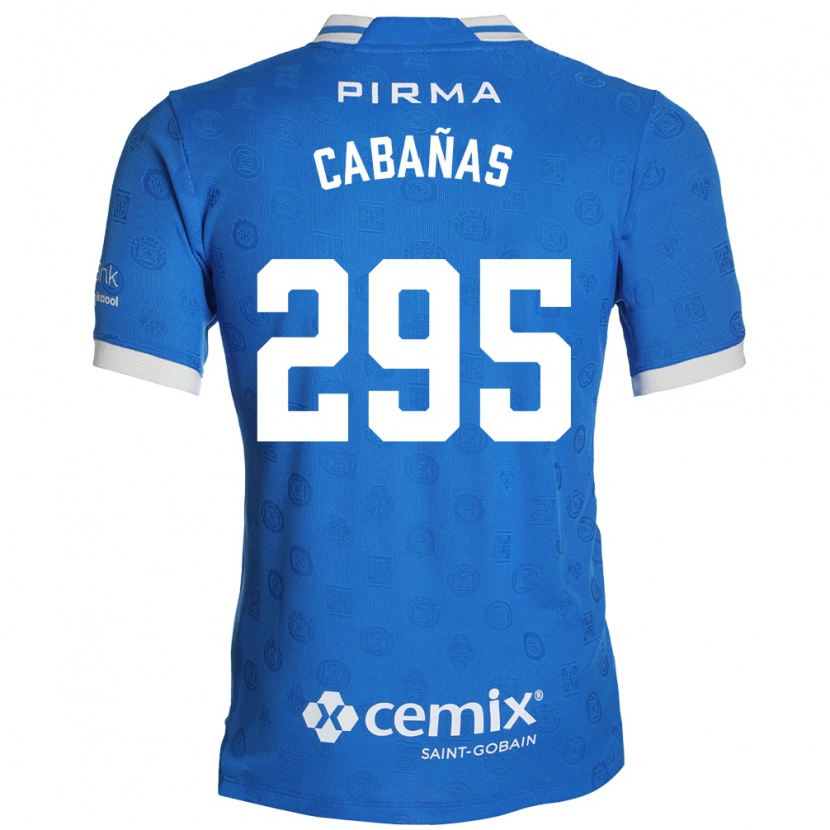 Danxen Herren Diego Cabañas #295 Blau Weiß Rot Heimtrikot Trikot 2026/27 T-Shirt
