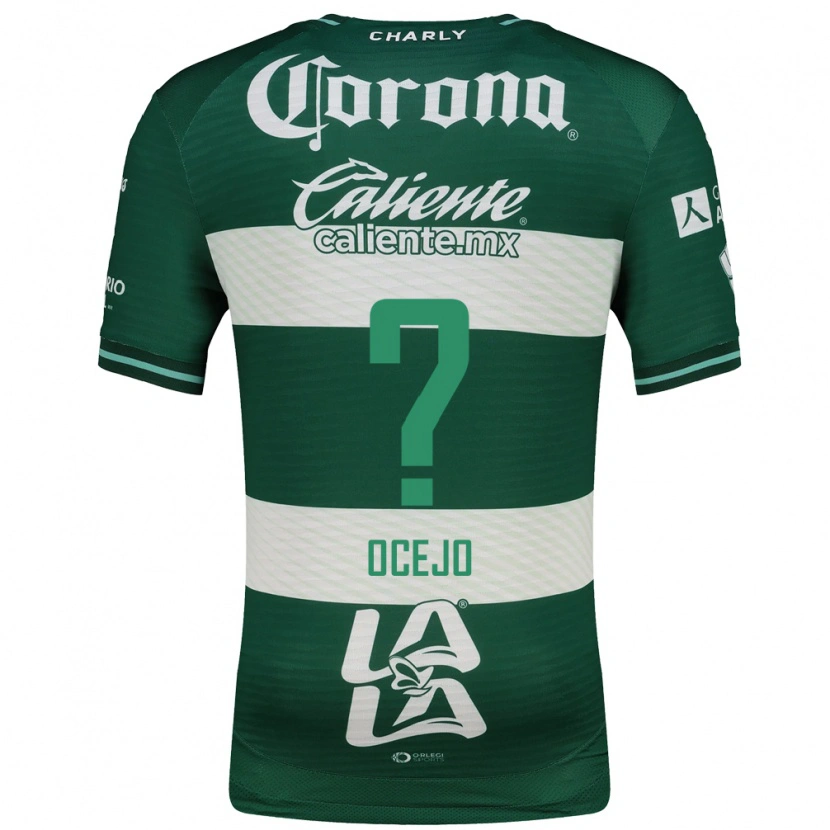 Danxen Herren Jesus Ocejo #0 Grün Weiß Heimtrikot Trikot 2026/27 T-Shirt