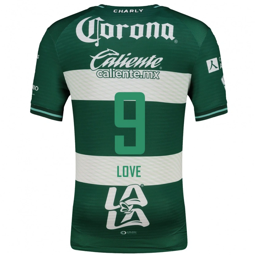 Danxen Herren Juelle Love #9 Grün Weiß Heimtrikot Trikot 2026/27 T-Shirt