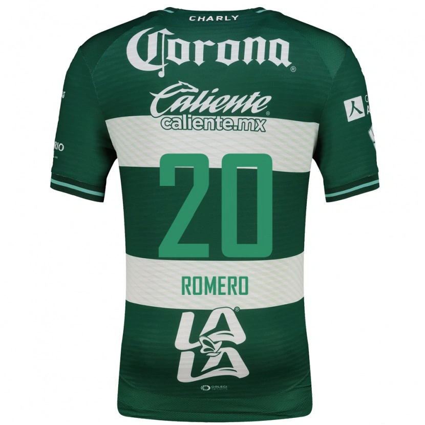 Danxen Herren Lia Romero #20 Grün Weiß Heimtrikot Trikot 2026/27 T-Shirt
