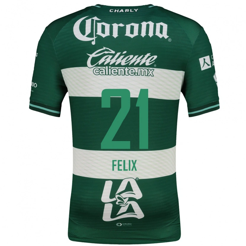 Danxen Herren Judith Félix #21 Grün Weiß Heimtrikot Trikot 2026/27 T-Shirt