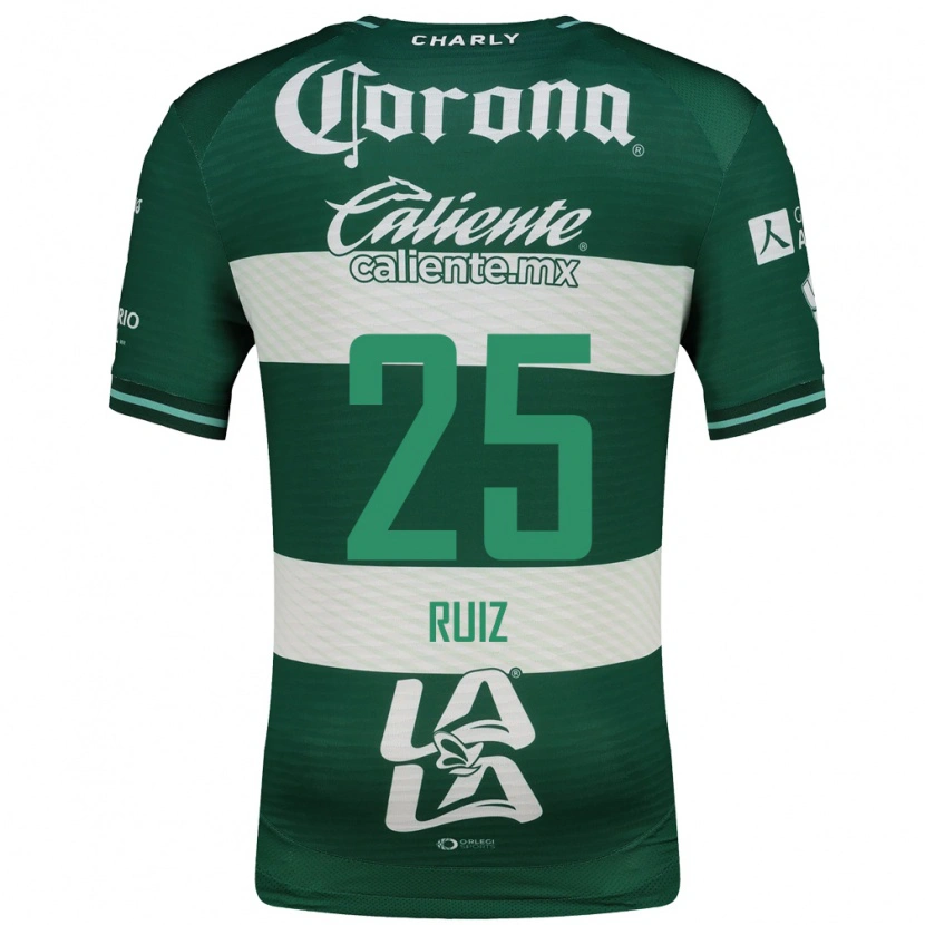 Danxen Herren Michel Ruiz #25 Grün Weiß Heimtrikot Trikot 2026/27 T-Shirt