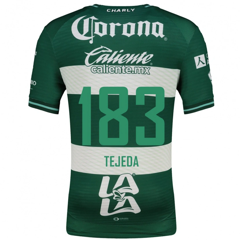 Danxen Herren Juan Tejeda #183 Grün Weiß Heimtrikot Trikot 2026/27 T-Shirt