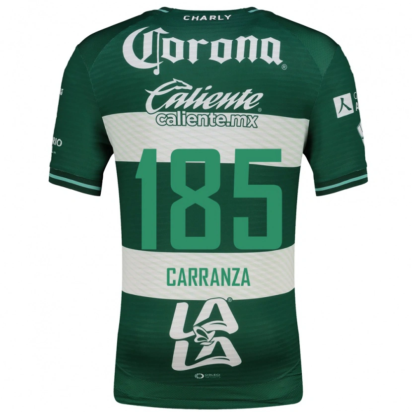 Danxen Herren Héctor Carranza #185 Grün Weiß Heimtrikot Trikot 2026/27 T-Shirt