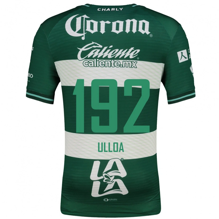 Danxen Herren José Ulloa #192 Grün Weiß Heimtrikot Trikot 2026/27 T-Shirt