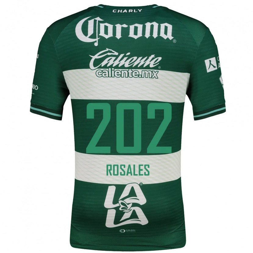 Danxen Herren Luis Rosales #202 Grün Weiß Heimtrikot Trikot 2026/27 T-Shirt
