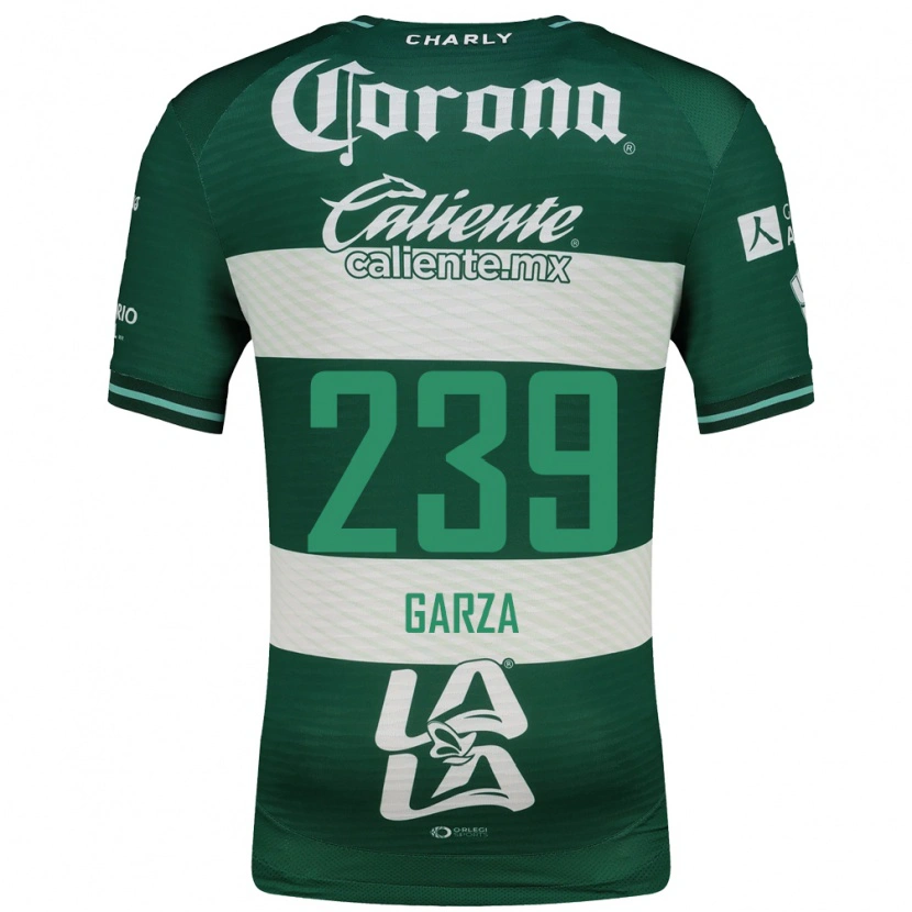 Danxen Herren Esteban Garza #239 Grün Weiß Heimtrikot Trikot 2026/27 T-Shirt