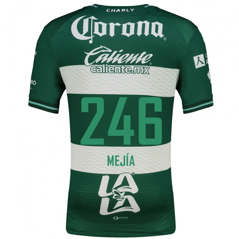 Danxen Herren Diego Mejía #246 Grün Weiß Heimtrikot Trikot 2026/27 T-Shirt