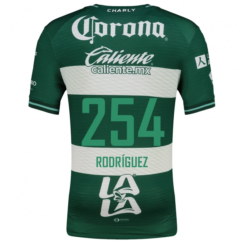Danxen Herren Héctor Rodríguez #254 Grün Weiß Heimtrikot Trikot 2026/27 T-Shirt