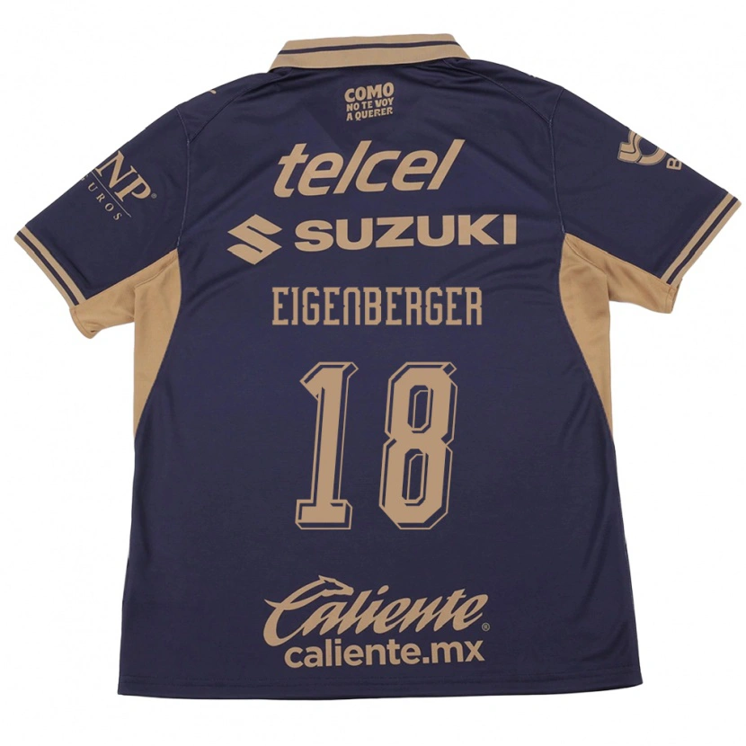 Danxen Herren Chandra Eigenberger #18 Lila Braun Heimtrikot Trikot 2026/27 T-Shirt
