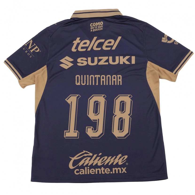 Danxen Herren Edgar Quintanar #198 Lila Braun Heimtrikot Trikot 2026/27 T-Shirt
