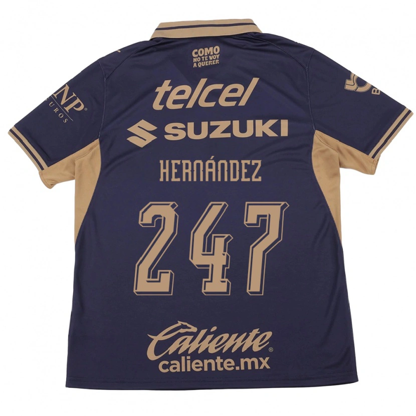 Danxen Herren Oswaldo Hernández #247 Lila Braun Heimtrikot Trikot 2026/27 T-Shirt
