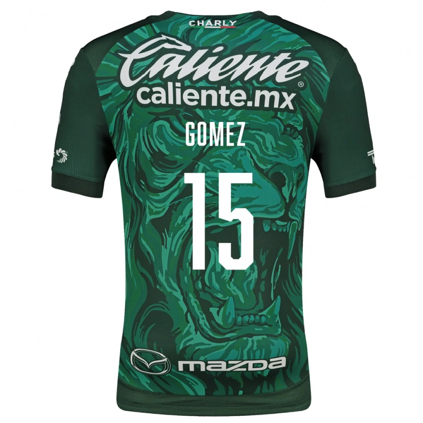 Danxen Herren Paulina Gómez #15 Grün Schwarz Heimtrikot Trikot 2026/27 T-Shirt