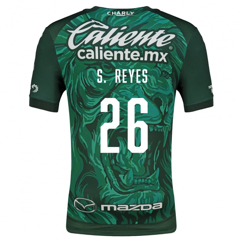 Danxen Herren Salvador Reyes #26 Grün Schwarz Heimtrikot Trikot 2026/27 T-Shirt