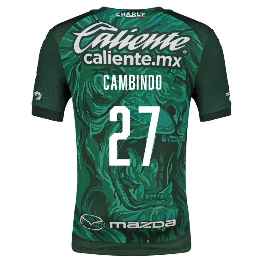 Danxen Herren Díber Cambindo #27 Grün Schwarz Heimtrikot Trikot 2026/27 T-Shirt