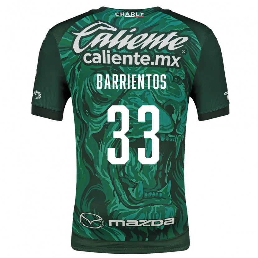 Danxen Herren Yashira Barrientos #33 Grün Schwarz Heimtrikot Trikot 2026/27 T-Shirt
