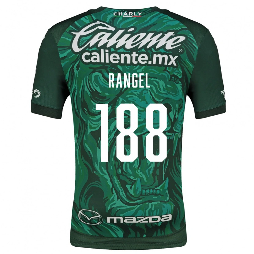 Danxen Herren Brandón Rangel #188 Grün Schwarz Heimtrikot Trikot 2026/27 T-Shirt