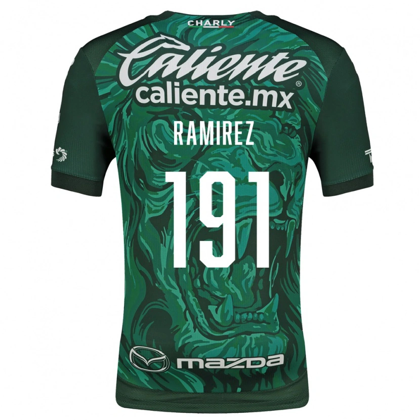 Danxen Herren Ian Ramírez #191 Grün Schwarz Heimtrikot Trikot 2026/27 T-Shirt