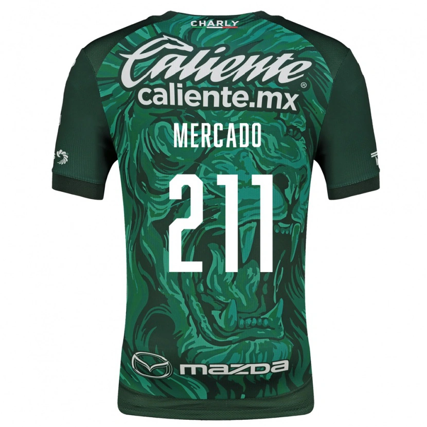 Danxen Herren Diego Mercado #211 Grün Schwarz Heimtrikot Trikot 2026/27 T-Shirt