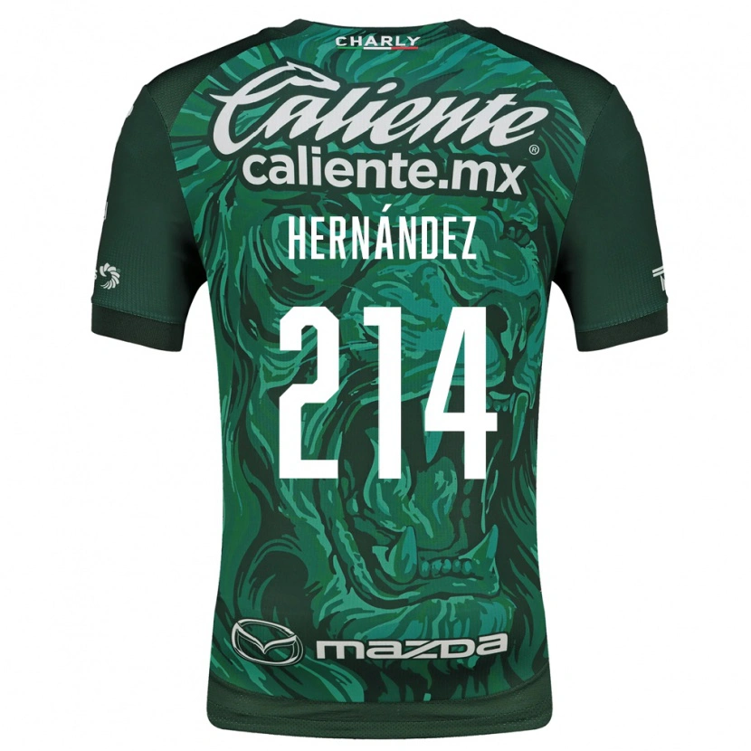 Danxen Herren Iván Hernández #214 Grün Schwarz Heimtrikot Trikot 2026/27 T-Shirt