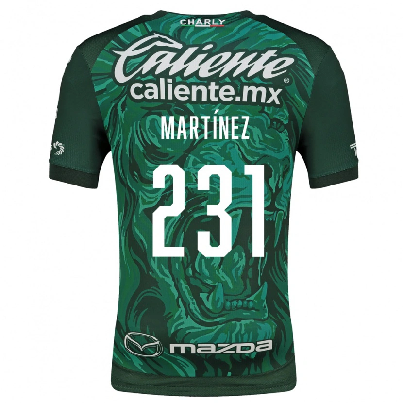 Danxen Herren Franco Martínez #231 Grün Schwarz Heimtrikot Trikot 2026/27 T-Shirt