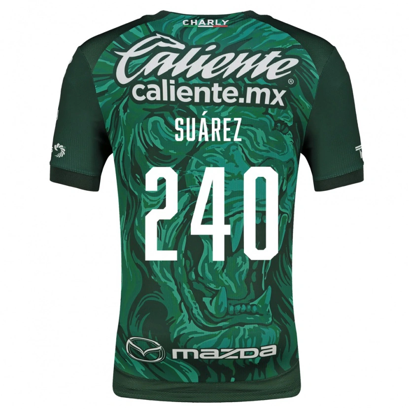 Danxen Herren Donovan Suárez #240 Grün Schwarz Heimtrikot Trikot 2026/27 T-Shirt