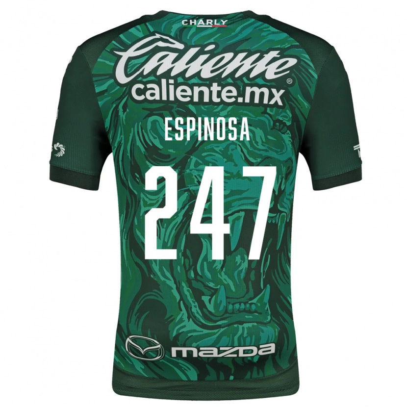 Danxen Herren Issac Espinosa #247 Grün Schwarz Heimtrikot Trikot 2026/27 T-Shirt
