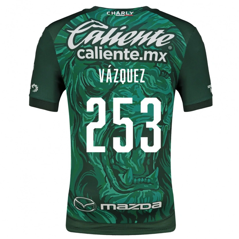 Danxen Herren Héctor Vázquez #253 Grün Schwarz Heimtrikot Trikot 2026/27 T-Shirt