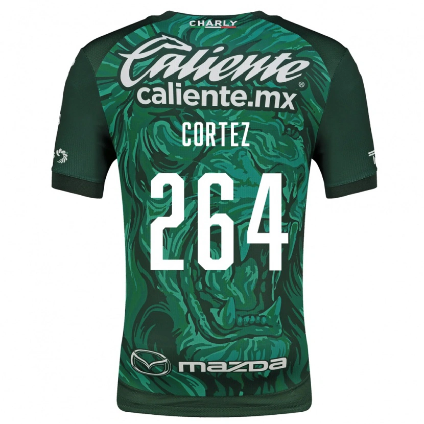 Danxen Herren Enrique Cortez #264 Grün Schwarz Heimtrikot Trikot 2026/27 T-Shirt